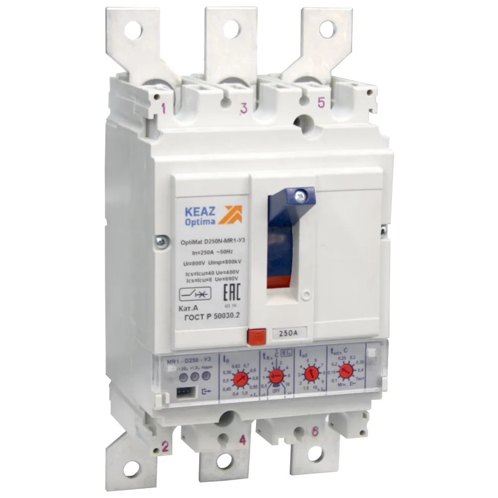 Расширители полюсов OptiMat D100, D160, D250-УХЛ3-3 шт