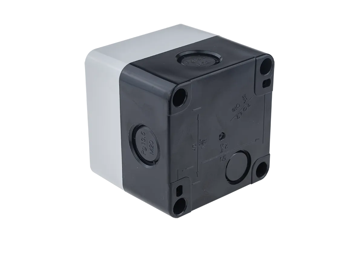 Корпус пластиковый, 1 место, серый