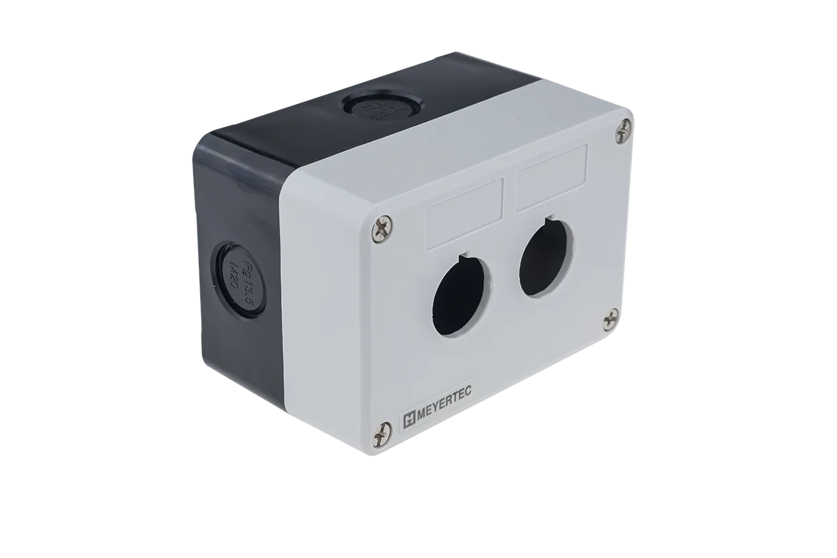 Корпус пластиковый, 2 места, серый