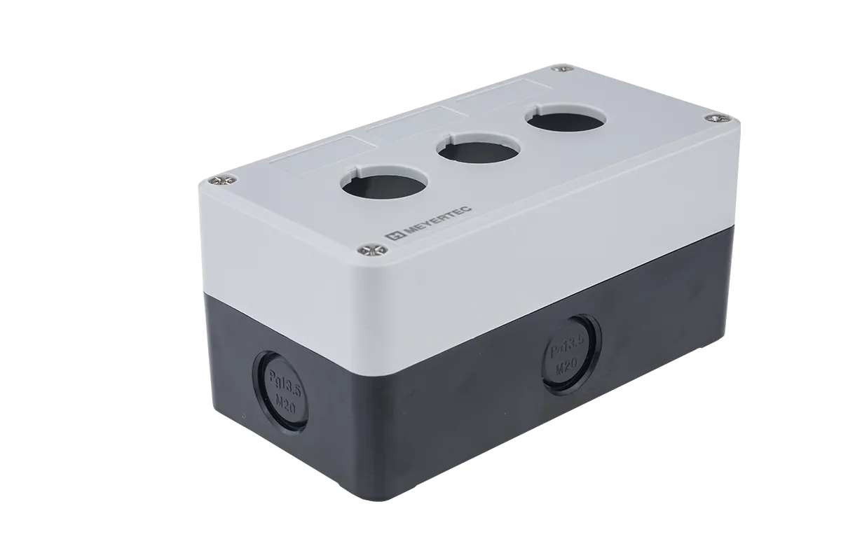 Корпус пластиковый, 3 места, серый