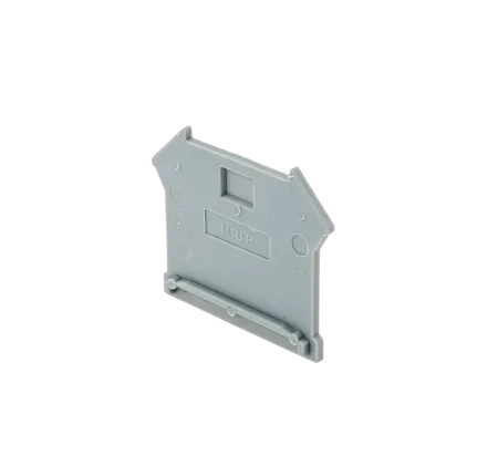 Заглушка для одноуровневых винтовых клемм, серая (уп. 20 шт.)