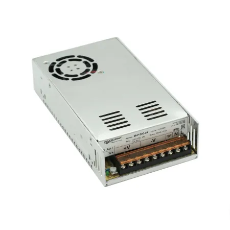 Источник питания INNOCONT. Вход: 220VAC, 3.5А, выход: 300W, 24VDC, 12.5A,-10 +50С, IP20, типы защиты: КЗ, перегрузка, перенапряжение SB-P-320-24