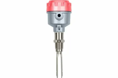 Вибрационный датчик предельного уровня жидкостей в алюм. корпусе, -30 +150 С, Pmax=20 bar, 24 V AC/DC, IP 65, соединение- резьба 1" PT, нерж. сталь, удлинение 135 мм, нерж. сталь, 2 релейных выхода