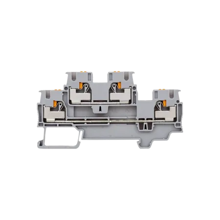 Клемма push-in двухуровневая, 4 мм²