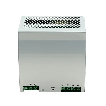 Источник питания INNOCONT. Вход: 220VAC, 1.4А, выход: 240W, 24VDC, 10A, -10 +50С, типы защиты: КЗ, перегрузка, перенапряжение SB-D-240-24